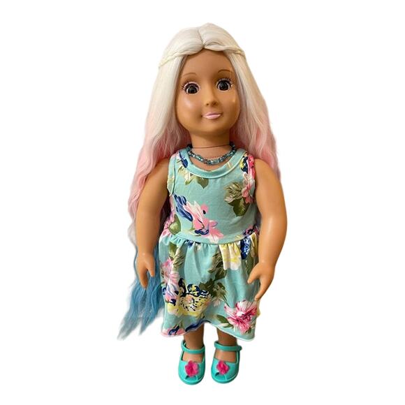 OOAK "Claire" Custom Our Generation Doll 18in doll like American Girl - Picture 4 of 4